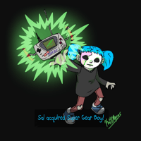 Sally Face - Super Gear Boy Poster