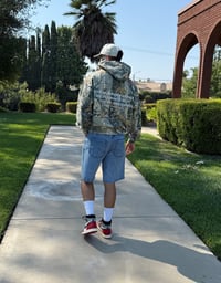 Image 4 of The Weapon May Be Formed Camo Zip Up