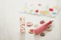 Image 5 of Retro 70s Floral Confetti - Pocket Fountain Pen