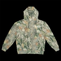 Image 1 of The Weapon May Be Formed Camo Zip Up