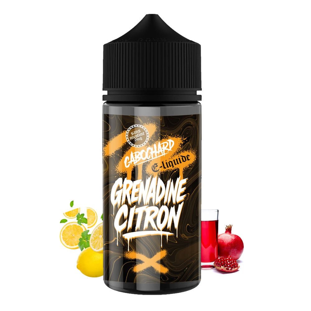 Eliquide Cabochard 100ML - Grenadine citron | 25G SHOP Eliquide Cabochard 100ML - Grenadine citron | 25G SHOP