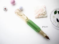 Image 4 of Green & Baby Pink - Pocket Fountain Pen 