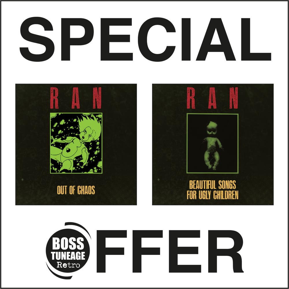 Image of RAN - OUT OF CHAOS & BEAUTIFUL SONGS FOR UGLY CHILDREN  SPECIAL COMBO OFFER 2 x LP (PRE ORDER ITEM)