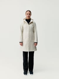 Image 7 of Jacket Trench Winter Ecru