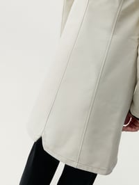 Image 5 of Jacket Trench Winter Ecru