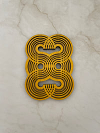 Image 1 of Bordskåner Alva - gul