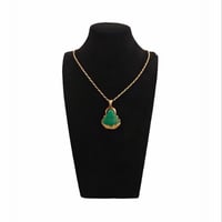 Image 6 of 10K Guangdong Smiling Buddha Pendant Jade 