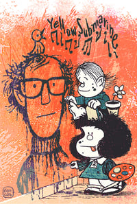 Image 2 of Impresión Mafalda fanart / Print Mafaldai fan art