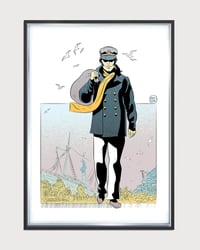 Image 1 of Impresión Corto Maltés fanart / Print Corto Maltes fan art