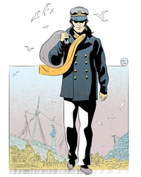 Image 2 of Impresión Corto Maltés fanart / Print Corto Maltes fan art