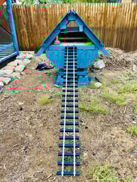 Image 3 of Chicken Tracks Ramp | Roost | Ladder | Bridge | Perch | 8 feet in length