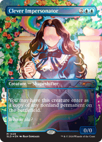 Image 1 of MtG Artist Proof: Clever Impersonator