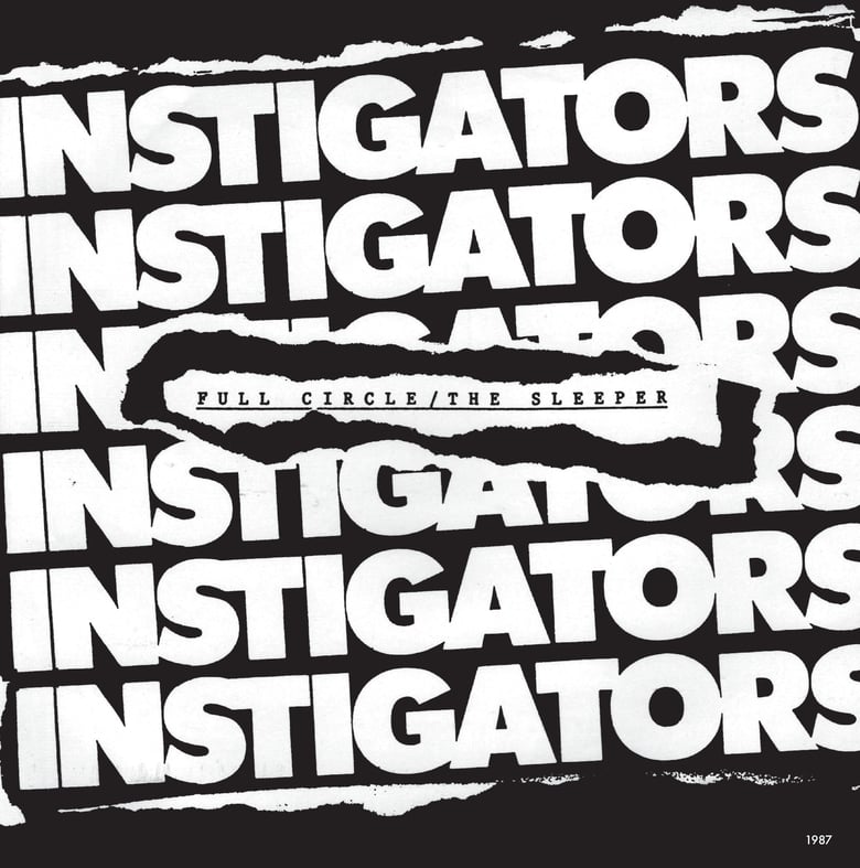 Image of INSTIGATORS - FULL CIRCLE / THE SLEEPER RED VINYL 12"  (POLISH IMPORT)