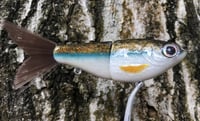 Image 4 of Custom Airbrushed Glide Bait 9816