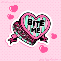 Bite Me - Bubble-free stickers