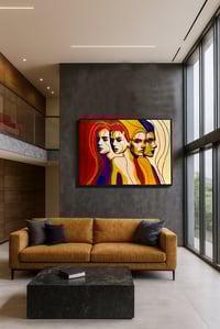 Image 3 of Write Your Story VI – Becoming the Many Faces Within  Original Series – Hand Painted 1/3