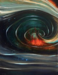 Image 1 of "Extinguish" - original painting from Sorcery: Contested Realm