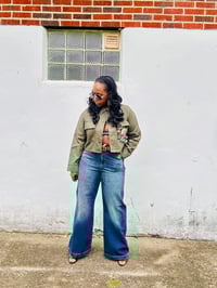 Image 3 of Contrast  Cropped Jacket 