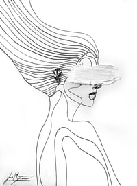 Image 1 of Traces IX – She Hides to Feel, and Feeling, She Becomes  2/9 – Painted