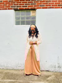 Image 2 of Long Cream Cardigan