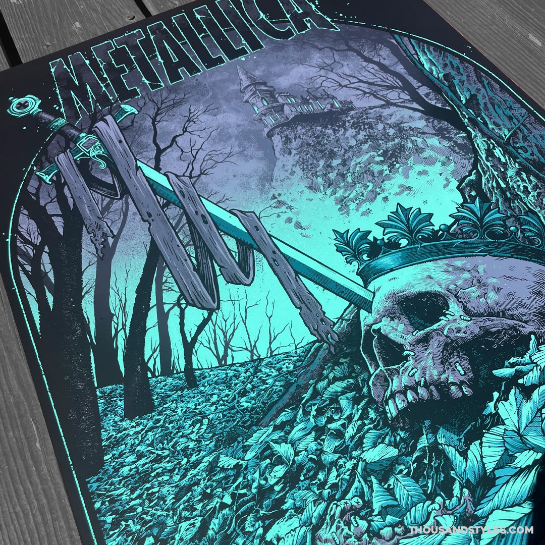Official Metallica King Nothing Poster - AP Edition | 1000styles