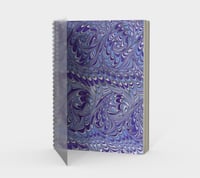 Image 2 of Spiral Bound Notebook - Lavender Fields Cover