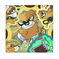 Image 1 of (PREORDER) Weasel Reigen Sticker Pack