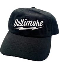 Baltimore Bolt Dad Hat Black/White