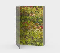 Image 2 of Spiral Bound Notebook - Fields of Green