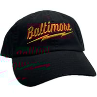 Baltimore Bolt Dad Hat Black/Orange
