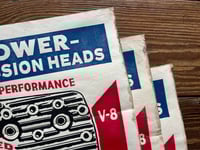 Image 3 of The Flathead Hi-Comp Heads Horizontal Linocut Print  FREE SHIPPING