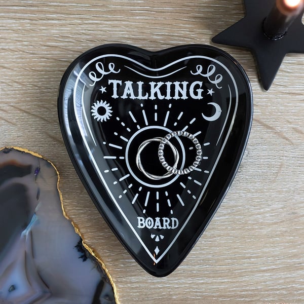 Image of Talking Board Seance Planchette Trinket Dish
