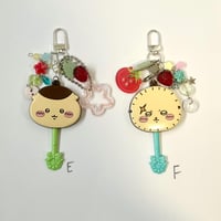 Image 3 of Smiski Acrylic Frame Key Chains