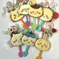 Image 5 of Smiski Acrylic Frame Key Chains