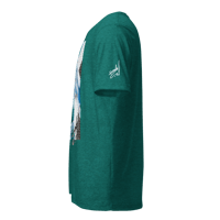 Image 3 of HAMDI ZAINO blue shark tee