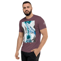 Image 4 of HAMDI ZAINO blue shark tee
