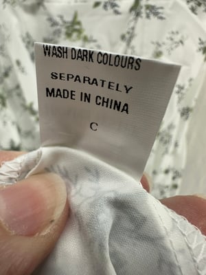 Image of Women Floral Midi Corset Dress Boho Flowy Slit Lace Up Dresses Size M - Free Shipping