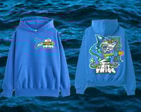 Image 1 of KIT TRIGG “BLUE FURY” HOODIE