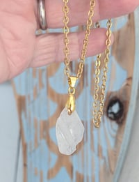 Image 4 of Cape Cod Genuine Sea Glass Pendant Frosty White Real Ocean Tumbled Cape Cod Beach Glass 