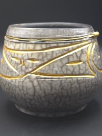 Image 4 of Modern Taino Raku Pot 