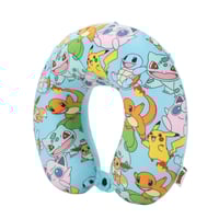 Image 4 of Pokemon Pikachu 2-Piece Eye Mask & Neck Pillow Travel Set