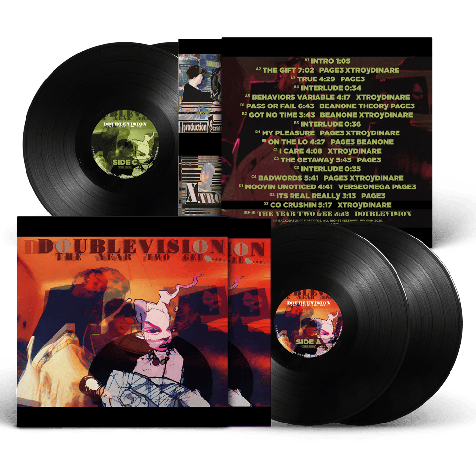 Image of Doublevision Bundle (buy vinyl + CD & get 10 % off) PRE ORDER NOW