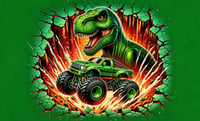 Image 1 of Dino monster truck