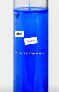 Image 3 of Color candles  8 in tall