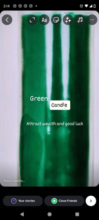 Image 4 of Color candles  8 in tall