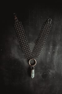 Image 3 of Labradorite and chain