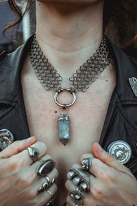 Image 6 of Labradorite and chain