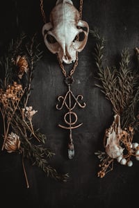 Image 2 of Copper sigil and crystal