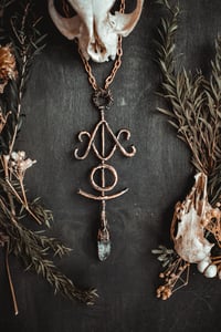 Image 4 of Copper sigil and crystal