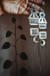 Image 8 of Ornate brass ear hangers 